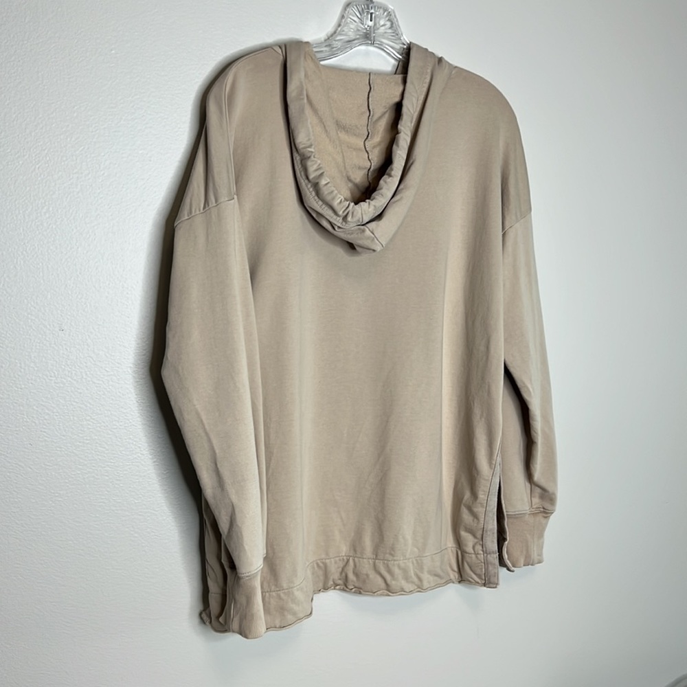AERIE Sunwashed Desert oversized Hoodie in Strand size XS - Picture 9 of 11